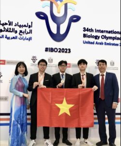 Cả 3 thí sinh Việt Nam đều đoạt huy chương Olympic Sinh học quốc tế năm 2023