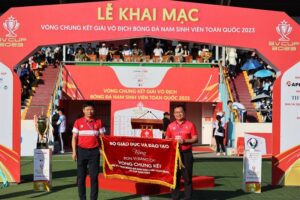 Khai mạc vòng chung kết giải vô địch bóng đá nam sinh viên toàn quốc