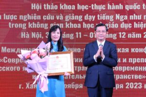 Nâng cao chất lượng giảng dạy tiếng Nga trong không gian khoa học và giáo dục hiện đại