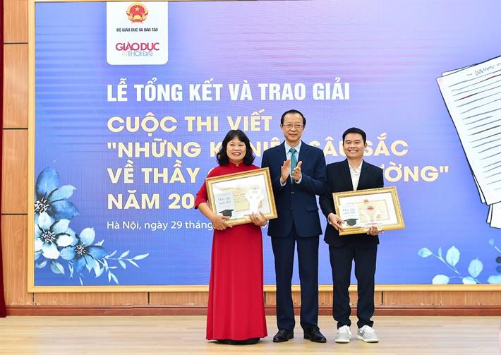 Trao giải Cuộc thi viết “Những kỷ niệm sâu sắc về thầy cô và mái trường” 2023