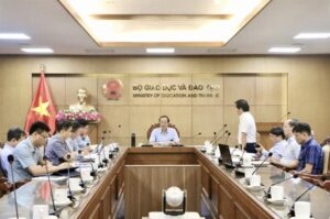 Họp Ban Chỉ đạo thực hiện thí điểm học bạ số Bộ GDĐT