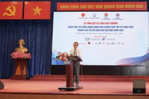 Tổng kết Giải thưởng khoa học công nghệ dành cho giảng viên trẻ và sinh viên