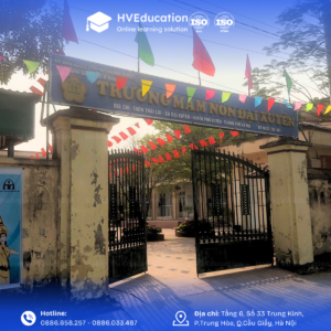 Hoàng Vũ khảo sát chuyển đổi số tại Trường mầm non Đại Xuyên