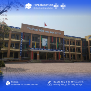 Hoàng Vũ khảo sát chuyển đổi số tại trường tiểu học Đại Xuyên