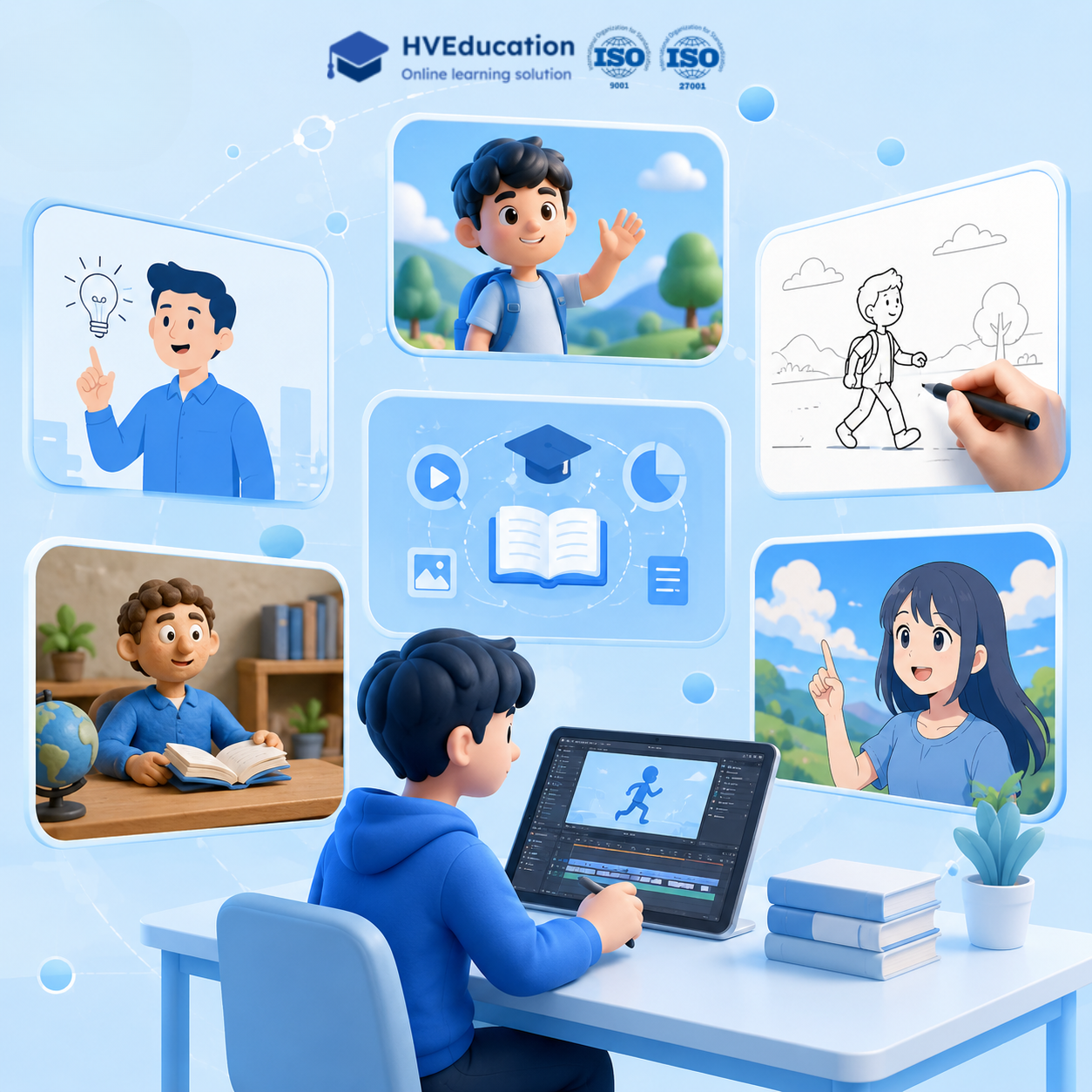 Các loại Animation phổ biến trong giáo dục và đào tạo